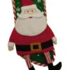 Red & Green Felt Santa Claus Snowflake Christmas Holiday Stocking -Northlight Christmas 2santastocking 74582.1653951242.386.513