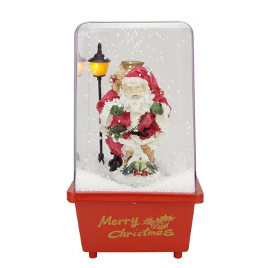 Musical Santa Claus Christmas Glittering Snow Dome - 11.5" 3 Musical Santa Claus Christmas Glittering Snow Dome - 11.5"