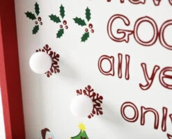 BRUBAKER Christmas Countdown Calendar - Wooden Board With Calendar Sheets - White With 6 LED Lights - 11 X 1.57 X 14 Inches 13 BRUBAKER Christmas Countdown Calendar - Wooden Board With Calendar Sheets - White With 6 LED Lights - 11 X 1.57 X 14 Inches -Northlight Christmas AdventCalendar PETZ170881 4251219616643.3000.005 96668.1633721534