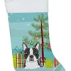Christmas Tree And Boston Terrier Christmas Stocking BB1575CS 1 Christmas Tree And Boston Terrier Christmas Stocking BB1575CS -Northlight Christmas BB1575CS 86860.1640546672