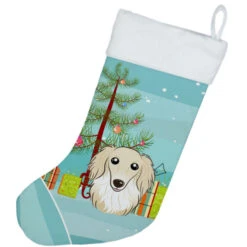 Christmas Tree And Longhair Creme Dachshund Christmas Stocking BB1584CS 5 Christmas Tree And Longhair Creme Dachshund Christmas Stocking BB1584CS -Northlight Christmas BB1584CS2 12091.1602682207