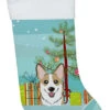 Christmas Tree And Sable Corgi Christmas Stocking BB1625CS 2 Christmas Tree And Sable Corgi Christmas Stocking BB1625CS -Northlight Christmas BB1625CS 85510.1640541222