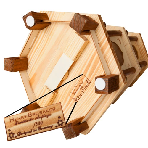 BRUBAKER Christmas Pyramid - 24 Inches - 4 Tier Carousel With 6 Candle Holders And Hand Painted Figurines - Designed In Germany 9 BRUBAKER Christmas Pyramid - 24 Inches - 4 Tier Carousel With 6 Candle Holders And Hand Painted Figurines - Designed In Germany - Image 7