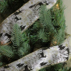 Northlight White And Black Playful Reindeer Christmas Wired Craft Ribbon 2.5" X 10 Yards 7 Northlight White And Black Playful Reindeer Christmas Wired Craft Ribbon 2.5" X 10 Yards -Northlight Christmas a4fz2cymcinu0jfy7wa8zzgeaa0nunum 80227.1665610428