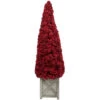 40" Red Berry Cone Potted Christmas Topiary 2 40" Red Berry Cone Potted Christmas Topiary -Northlight Christmas allstate xbp077 re 1 71361.1658345277