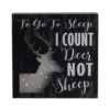 Northlight 8"x8" LED Lighted Fiber Optic Deer “To Go To Sleep I Count Deer Not Sheep” Wall Art Decoration -Northlight Christmas bj7vukujvx0i6xmsb0sqbg3it4s71xwp 27408.1665610427