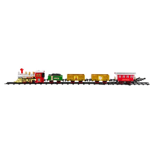 Northlight 16-Piece Battery Operated Lighted And Animated Christmas Express Train Set With Sound 4 Northlight 16-Piece Battery Operated Lighted And Animated Christmas Express Train Set With Sound - Image 2
