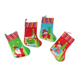10-Piece Winter Wonderland Christmas Stocking And Novelty Gift Bag Set 14" 9 10-Piece Winter Wonderland Christmas Stocking And Novelty Gift Bag Set 14" -Northlight Christmas cmi 22100 1203 64382.1588373618