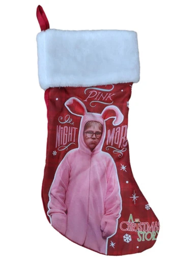 A Christmas Story Silky Red Ralphie Bunny Suit Holiday Christmas Stocking 3 A Christmas Story Silky Red Ralphie Bunny Suit Holiday Christmas Stocking