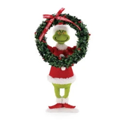 Department 56 Dept 56 Grinch Decorates Christmas Figure