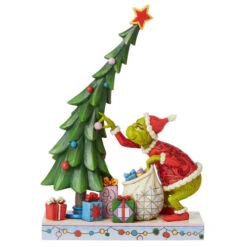 Department 56 Jim Shore Dr Seuss Grinch Un-decorating Tree Christmas Figure #6008886