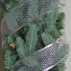 Northlight Silver Glittering Metallic Lattice Wired Christmas Craft Ribbon 2.5 X 10 Yards -Northlight Christmas dkz662pbmg84woqzsrbrtzjfyyko0guz 83772.1588870052