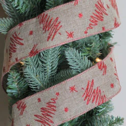 Northlight Red And Beige Christmas Tree Wired Craft Ribbon 2.5" X 10 Yards 7 Northlight Red And Beige Christmas Tree Wired Craft Ribbon 2.5" X 10 Yards -Northlight Christmas emnqhebk8zdxvsscvm0ojaebyrg6mxf4 96669.1588870131