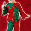 Fun World Red And Green Fun Elf Plush Unisex Child Christmas Costume - Medium