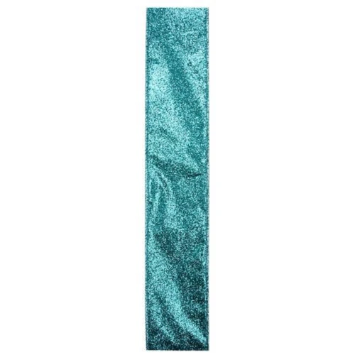 Northlight Shimmering Teal Solid Wired Christmas Craft Ribbon 2.5" X 10 Yards 4 Northlight Shimmering Teal Solid Wired Christmas Craft Ribbon 2.5" X 10 Yards - Image 2