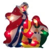 Northlight 17.75" Lighted Holy Family Nativity Scene Christmas Window Silhouette -Northlight Christmas ha92195 edited temp 32002.1638027777.386.513
