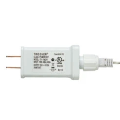 9.5" Lighted Clear Twinkling 5-Point Star Christmas Tree Topper - Clear White LED Lights -Northlight Christmas hofert 1967 2 55985.1665610747