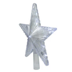 9.5" Lighted Color Changing 5 Point Star Tree Topper - White And Blue LED Lights 10 9.5" Lighted Color Changing 5 Point Star Tree Topper - White And Blue LED Lights -Northlight Christmas hofert 1980b 1 06371.1588406382