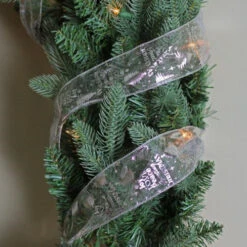 Northlight Silver Wired Christmas Words Craft Ribbon 2.5" X 10 Yards -Northlight Christmas icu11uljzbvk9ft4csfkbeeasi6lgvdf 41854.1588870321