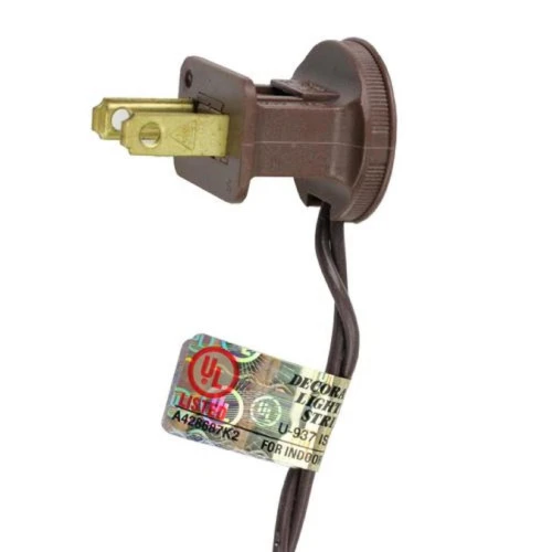 Mini Commercial Christmas Light Set - Clear - 300ct - 68' Brown Wire 8 Mini Commercial Christmas Light Set - Clear - 300ct - 68' Brown Wire - Image 6