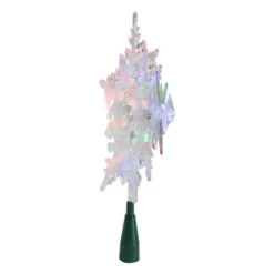 Northlight 15" Lighted Three Dimensional Snowflake Christmas Tree Topper - Multi Colored Lights 8 Northlight 15" Lighted Three Dimensional Snowflake Christmas Tree Topper - Multi Colored Lights -Northlight Christmas ksa ad2808 1 14466.1611893447