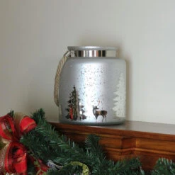 Northlight Tree Silhouette Mercury Glass Christmas Pillar Candle Holder - 9.5" - Silver And Gray 11 Northlight Tree Silhouette Mercury Glass Christmas Pillar Candle Holder - 9.5" - Silver And Gray -Northlight Christmas lg2czqhsjrfw0cbsa1kpbk7ou5gbls8h 80870.1588415774
