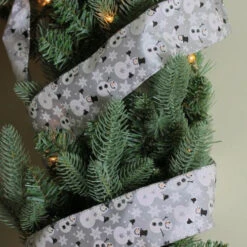 Northlight Silver Snowmen And Snowflakes Wired Christmas Craft Ribbon 2.5" X 10 Yards 7 Northlight Silver Snowmen And Snowflakes Wired Christmas Craft Ribbon 2.5" X 10 Yards -Northlight Christmas lv0llezwg925cmconowr28se1pxjmsiq 13656.1665173706