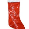 Red Felt Stitched Merry Christmas Stocking 2 Red Felt Stitched Merry Christmas Stocking -Northlight Christmas merrystocking1515ebay 34592.1653951229.386.513