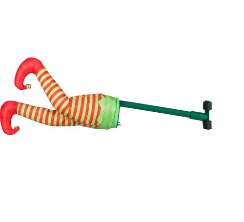 Mr. Christmas Animated Kicking Elf Christmas Tree Decoration 3 Mr. Christmas Animated Kicking Elf Christmas Tree Decoration