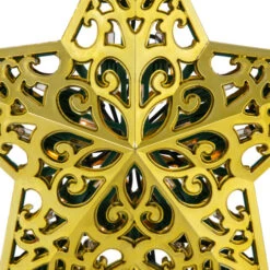 LED Lighted Star Christmas Tree Topper - 9.5" - Gold 11 LED Lighted Star Christmas Tree Topper - 9.5" - Gold -Northlight Christmas northlight ha96424 03 71579.1722387423