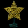 LED Lighted Star Christmas Tree Topper - 9.5" - Gold -Northlight Christmas northlight ha96424 on20black 07008.1722387423