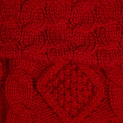 Northlight Cable Knit Christmas Stocking With Cuff - 21.5" - Red -Northlight Christmas northlight l96616 002 81250.1713471516