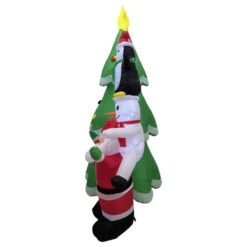 Northlight LED Lighted Inflatable Christmas Tree With Santa And Friends Outdoor Decoration - 8.25' 11 Northlight LED Lighted Inflatable Christmas Tree With Santa And Friends Outdoor Decoration - 8.25' -Northlight Christmas northlight rp96514 02 19883.1726279108