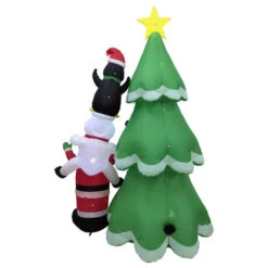 Northlight LED Lighted Inflatable Christmas Tree With Santa And Friends Outdoor Decoration - 8.25' 12 Northlight LED Lighted Inflatable Christmas Tree With Santa And Friends Outdoor Decoration - 8.25' -Northlight Christmas northlight rp96514 03 04291.1726279107