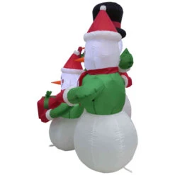Northlight Lighted Inflatable Family Of Snowman Outdoor Christmas Decoration - 4' 11 Northlight Lighted Inflatable Family Of Snowman Outdoor Christmas Decoration - 4' -Northlight Christmas northlight rp96522 02 27227.1726279106