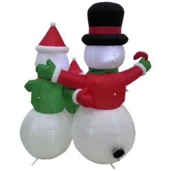 Northlight Lighted Inflatable Family Of Snowman Outdoor Christmas Decoration - 4' 13 Northlight Lighted Inflatable Family Of Snowman Outdoor Christmas Decoration - 4' -Northlight Christmas northlight rp96522 04 33609.1726279107