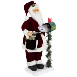 Northlight Animated And Musical Santa Claus Figure With Lighted "Merry Christmas" Mailbox - 30" 10 Northlight Animated And Musical Santa Claus Figure With Lighted "Merry Christmas" Mailbox - 30" -Northlight Christmas northlight rp97223 03 25048.1722041287