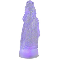 LED Lighted Color Changing Acrylic Santa Claus Christmas Decoration - 10" 12 LED Lighted Color Changing Acrylic Santa Claus Christmas Decoration - 10" -Northlight Christmas northlight y94772 02 88082.1701883375