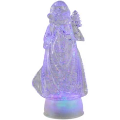 LED Lighted Color Changing Acrylic Santa Claus Christmas Decoration - 10" 13 LED Lighted Color Changing Acrylic Santa Claus Christmas Decoration - 10" -Northlight Christmas northlight y94772 03 43409.1701883376