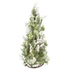 Northlight Glittered Berries And Pine Artificial Cone Christmas Tree - 27" -Northlight Christmas northlight yk96753 01 19011.1722387415