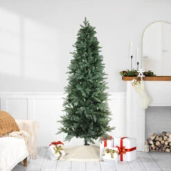 Real Touch™? Slim Washington Frasier Fir Artificial Christmas Tree - Unlit - 6.5'