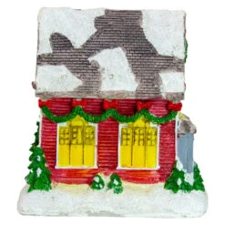 Northlight LED Lighted Snowy House Christmas Village Decoration - 5" - Red -Northlight Christmas northlight20dw92547 3 39211.1665610756