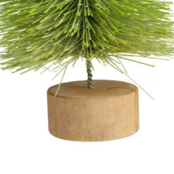 Northlight Bottle Brush Pine Artificial Christmas Tree With Wooden Base - 11" 7 Northlight Bottle Brush Pine Artificial Christmas Tree With Wooden Base - 11" -Northlight Christmas northlight20ja87652 3 sample 84456.1602207602