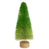 Northlight Bottle Brush Pine Artificial Christmas Tree With Wooden Base - 11" -Northlight Christmas northlight20ja87652 38624.1602207601