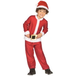 Northlight White And Red Santa Claus Boy's Christmas Costume - 6-8 Years