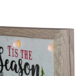 Northlight 12" Lighted 'Tis The Season' Christmas Wall Decor -Northlight Christmas northlight20nj90587 2 93151.1599094857