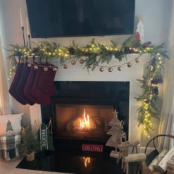 Northlight Rustic Wooden Christmas Tree With Star Decoration - 25.5" -Northlight Christmas northlight20yk9325 cxpic 65732.1671267415