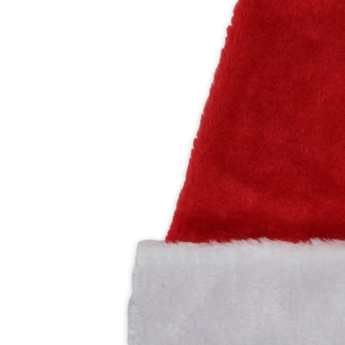 Northlight Red And White Plush Unisex Adult Christmas Santa Hat Costume Accessory - Small 4 Northlight Red And White Plush Unisex Adult Christmas Santa Hat Costume Accessory - Small - Image 2