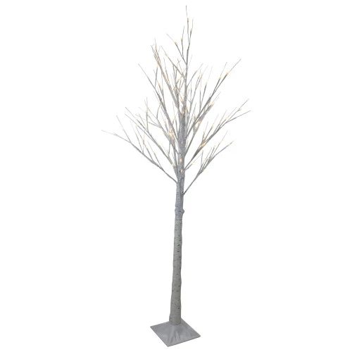 Northlight LED Lighted Christmas Birch Twig Tree Outdoor Decoration - 6' - Warm White Lights 5 Northlight LED Lighted Christmas Birch Twig Tree Outdoor Decoration - 6' - Warm White Lights - Image 3