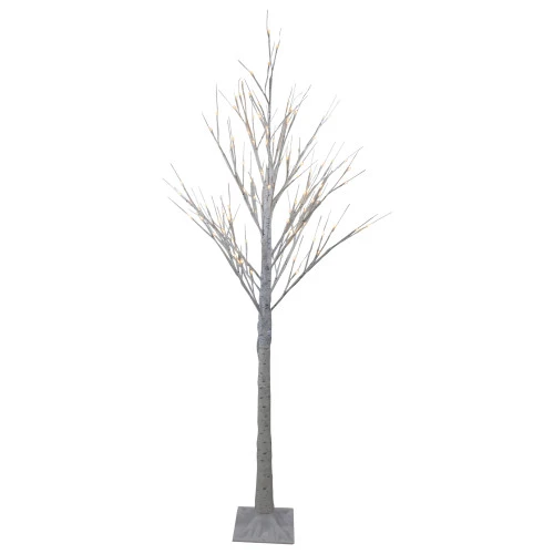 Northlight LED Lighted Christmas Birch Twig Tree Outdoor Decoration - 6' - Warm White Lights 3 Northlight LED Lighted Christmas Birch Twig Tree Outdoor Decoration - 6' - Warm White Lights